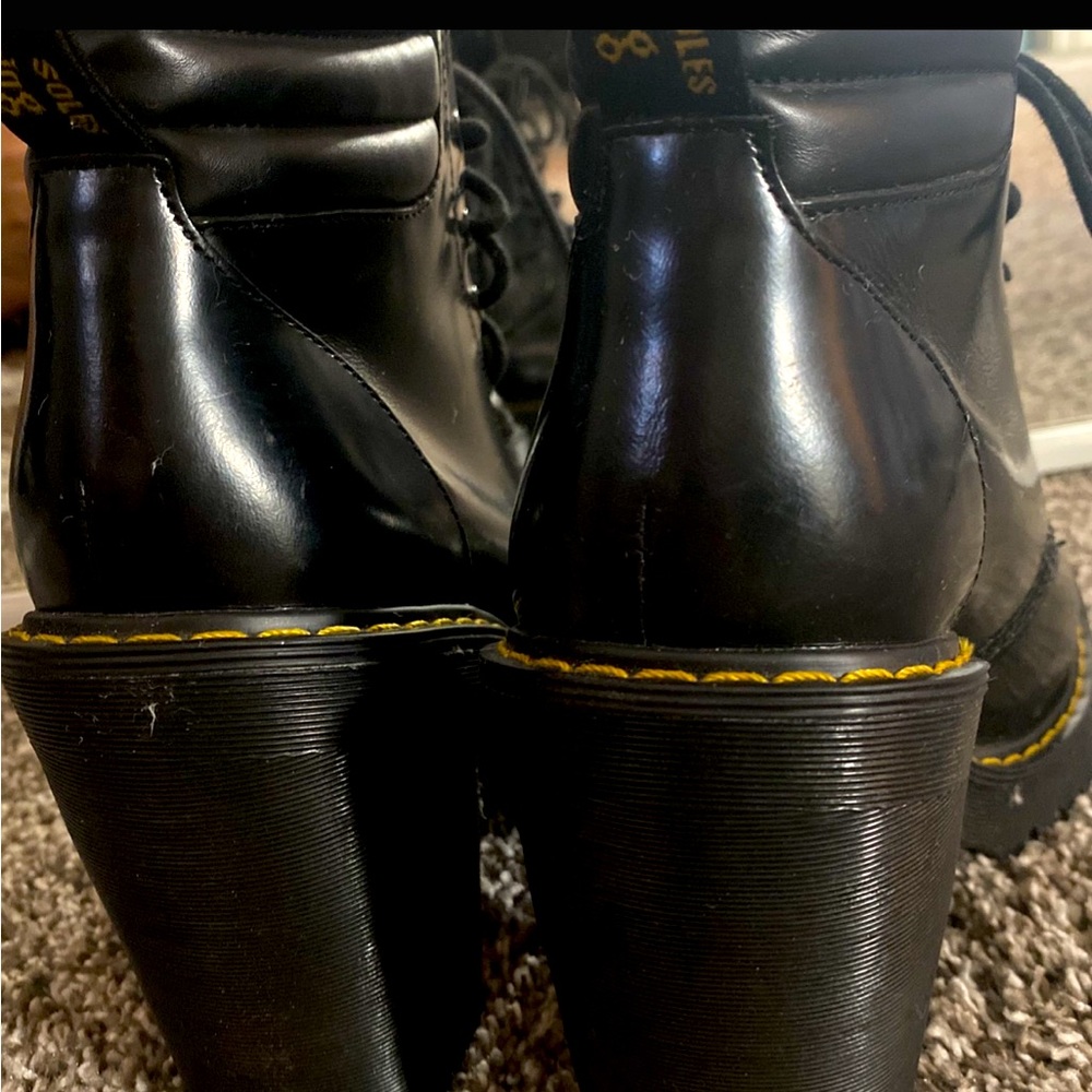 . They are non slip heel dr. Martins